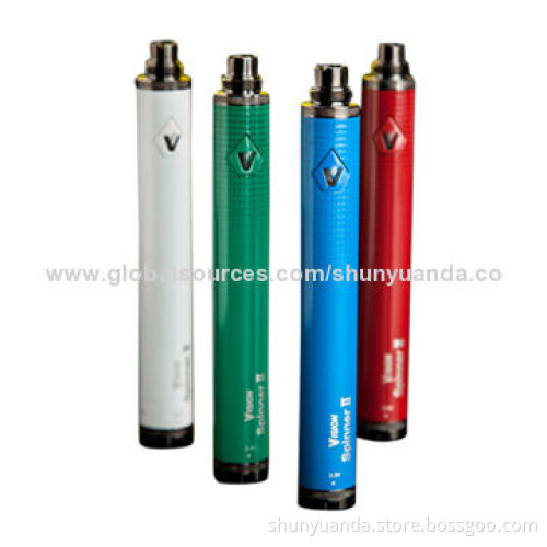Electronic cigarette Vision spinner II 1600mAh, colorful twist battery, rechargeable battery,display